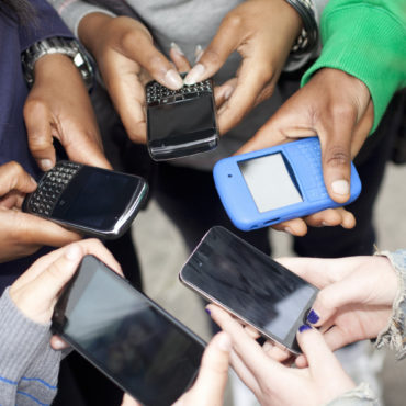 students at a further education college